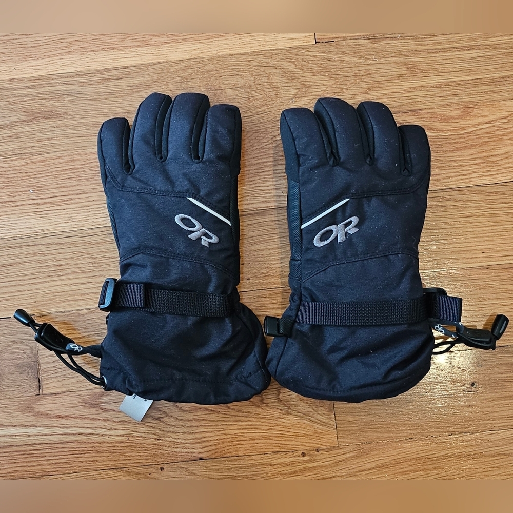 Outdoor Research Kids Adrenaline Gloves; color Black; size Small